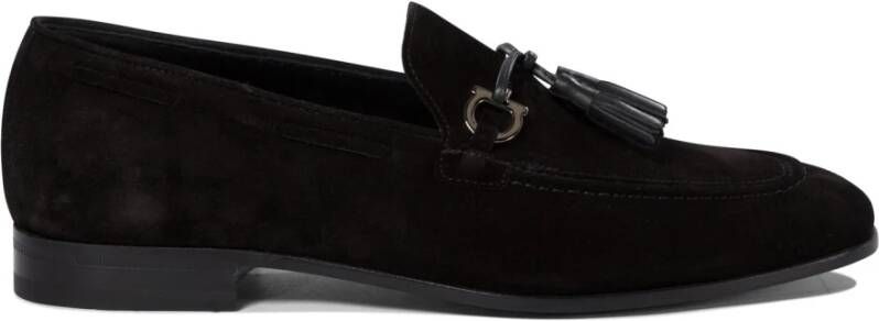 Ferragamo Zwarte Loafer Schoenen voor Mannen