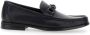 Ferragamo Zwarte platte schoenen Alain - Thumbnail 1
