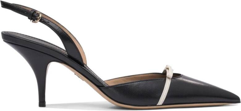 Ferragamo Zwarte Pumps Elegante Leren Schoenen