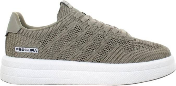 Fessura Ade de Lycra Sneakers in Modderkleur
