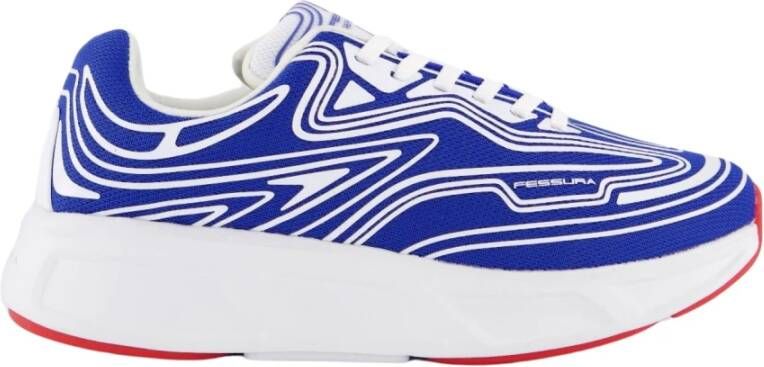 Fessura Dames Runflex Sneakers Blue Dames