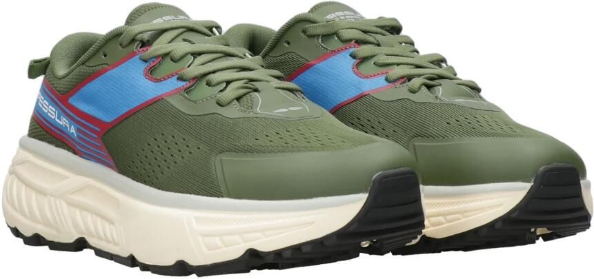 Fessura Groene Sneakers met Slot Technologie