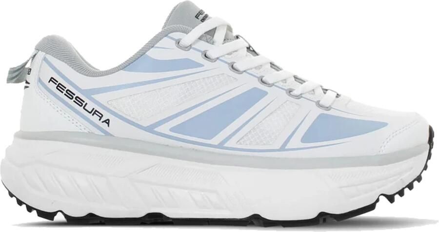 Fessura Trail Schoenen in Wit en Zwart