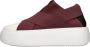 Fessura Sneakers Bordeaux - Thumbnail 1