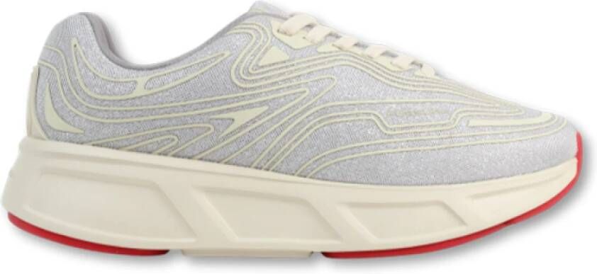 Fessura Winter Run Sneaker Beige Dames
