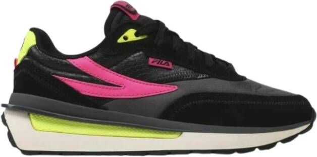 Fila Dames Sneakers Ronde Neus Synthetisch Leer Multicolor Dames