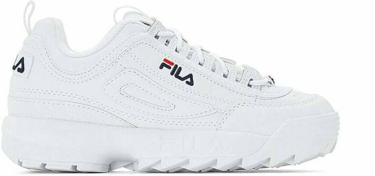 Fila Witte Polyester Sneaker met Contrasterende Details White Dames - Foto 18