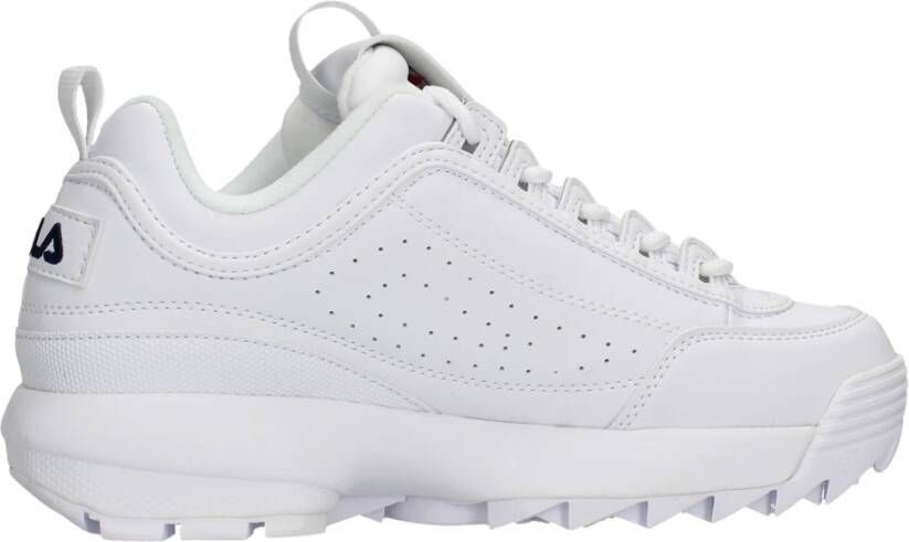 Fila Witte Polyester Sneaker met Contrasterende Details White Dames - Foto 9