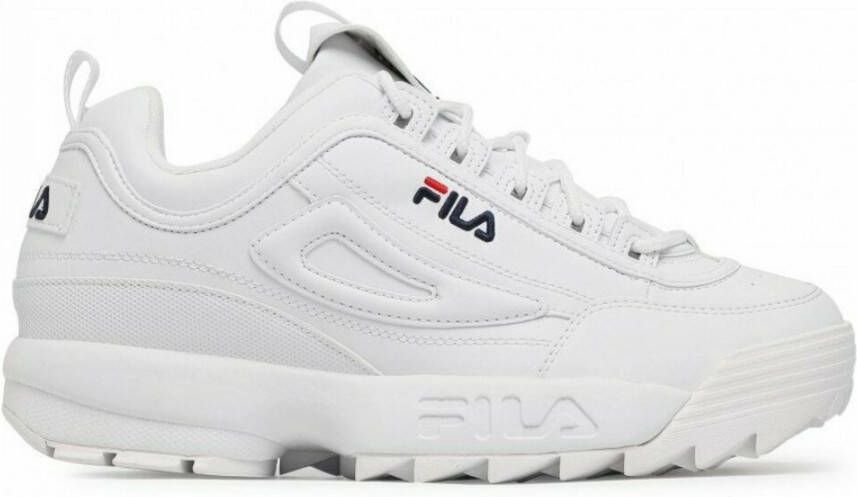 Fila Witte Polyester Sneaker met Contrasterende Details White Dames - Foto 8