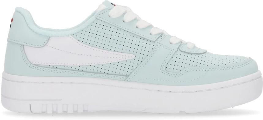 Fila Blauw Glas Lage Sneaker Perfo
