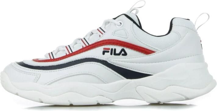 Fila Witte Lage Damesschoen Multicolor Dames