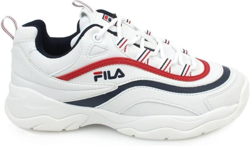 Fila Witte Lage Damesschoen Multicolor Dames - Foto 3
