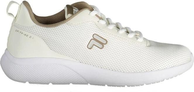 Fila Sportieve Beige Vetersneakers met Contrastdetails Beige Dames - Foto 2