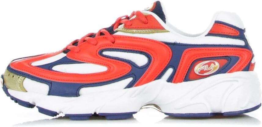 Fila Vurige Lage Schoen Rood Wit Blauw