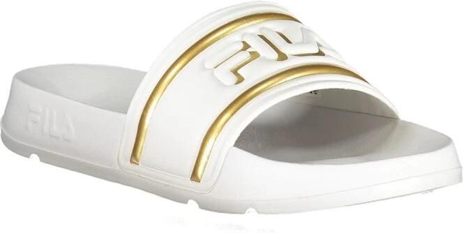 Fila Damen Flip- Flops Morro Bay Logo Slipper Women White Gold - Foto 5