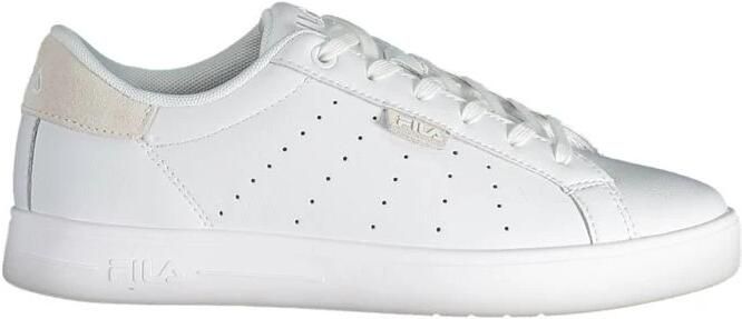 Fila Sportieve Veterschoenen Wit Contrastdetails White Dames