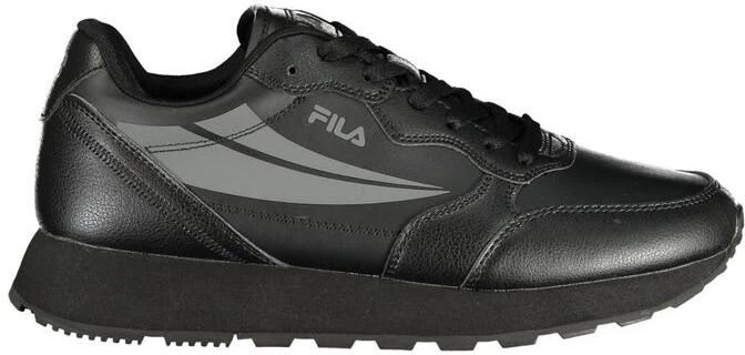 Fila Zwarte Polyester Heren Sneakers