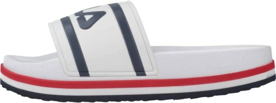 Fila Morro Bay Zeppa WMN 1010639-02P Vrouwen Wit Slippers