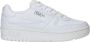 Fila Fxventuno Lage sneakers Leren Sneaker Jongens Wit - Thumbnail 2