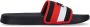 Fila Gestreepte Zwarte Heren Slippers Black Heren - Thumbnail 3