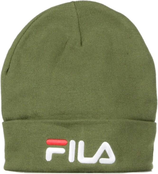 Fila Groene Slouchy Beanie voor Mannen