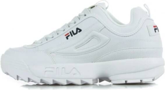 Fila Lage schoenen disruptor White Heren