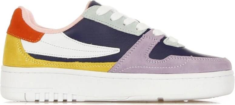 Fila Lage Sneaker Pastel Lila Geel