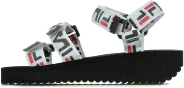 Fila Logo sandalen Zwart Dames