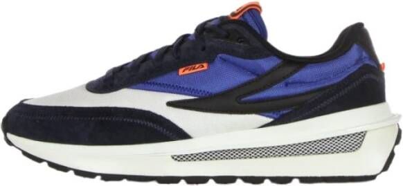 Fila Low Sneakers Row Reggio Blauw Heren