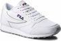 Fila ORBIT LOW Herensneakers Vrijetijdsschoenen Trainers 1010263 Wit - Thumbnail 9
