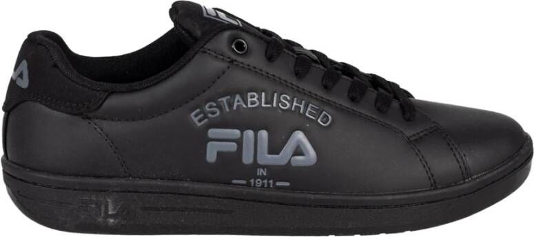 Fila Ronde Neus Veterschoenen Black Heren