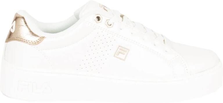 Fila Ronde Neus Veterschoenen White Dames