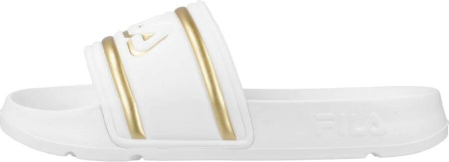 Fila Sliders White Dames
