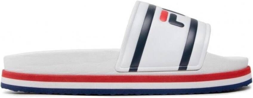 Fila Morro Bay Zeppa WMN 1010639-02P Vrouwen Wit Slippers