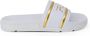 Fila n Flip- Flops Morro Bay Logo Slipper White Gold - Thumbnail 1