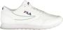 Fila ORBIT LOW Herensneakers Vrijetijdsschoenen Trainers 1010263 Wit - Thumbnail 2