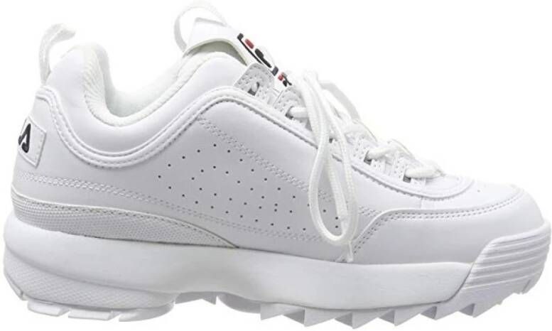 Fila Witte Polyester Sneaker met Contrasterende Details White Dames - Foto 11