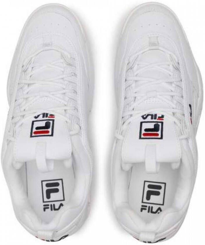 Fila Witte Polyester Sneaker met Contrasterende Details White Dames - Foto 6
