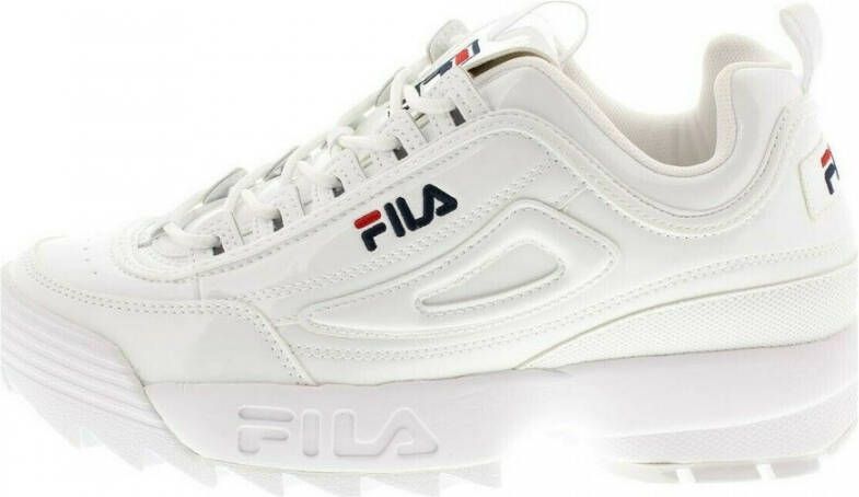 Fila Witte Polyester Sneaker met Contrasterende Details White Dames - Foto 13