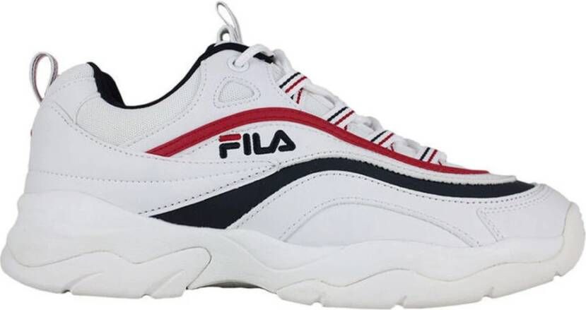 Fila Ray Sneakers Heren White Navy Schoenen.nl