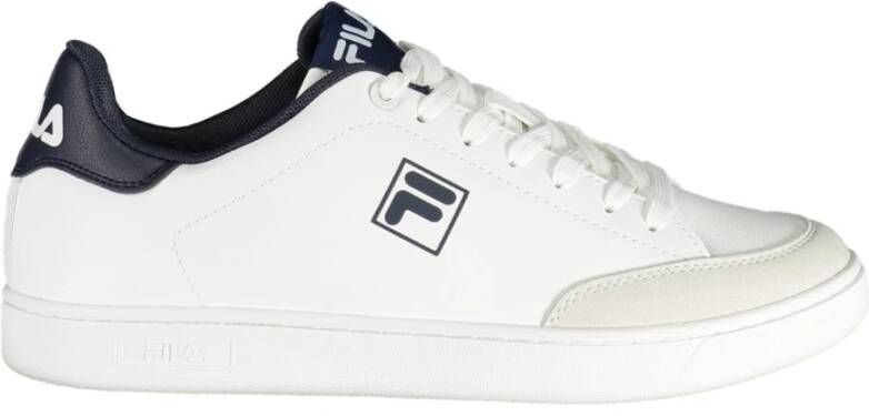 Fila Sportieve Herensneakers Wit Blauw Details White Heren
