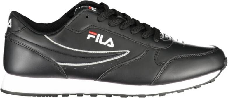 Fila Zwarte sportsneakers met contrastdetails Black Dames - Foto 2