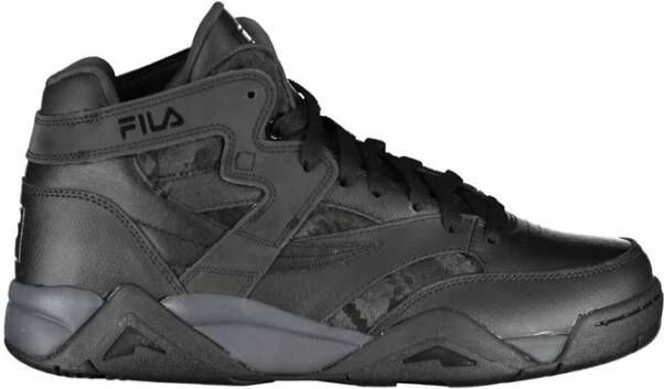 Fila Stijlvolle High-Top Sneakers met Contrastdetails Black Heren