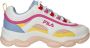 Fila Strada Dreamster Sneakers wit Imitatieleer Dames - Thumbnail 3