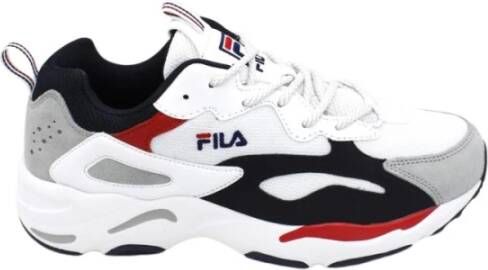 Fila Tracer Suède Sneakers met Technische Stofinzetten