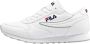 Fila Orbit Low 1010263-1FG Mannen Wit Sneakers - Thumbnail 1