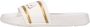 Fila n Flip- Flops Morro Bay Logo Slipper White Gold - Thumbnail 4