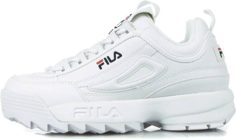 Fila Witte Polyester Sneaker met Contrasterende Details White Dames - Foto 15