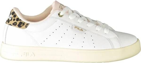 Fila Sportieve Veterschoenen Wit Contrast Logo White Heren