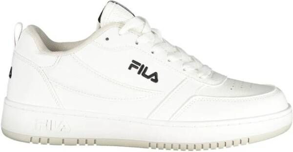 Fila Witte Polyester Sneaker White Dames